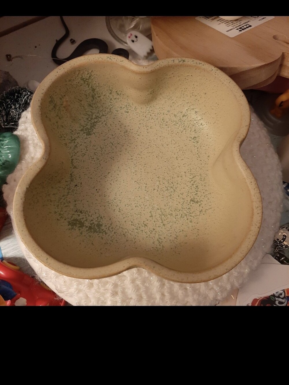 Stone wear pottery bowl microwave safe new